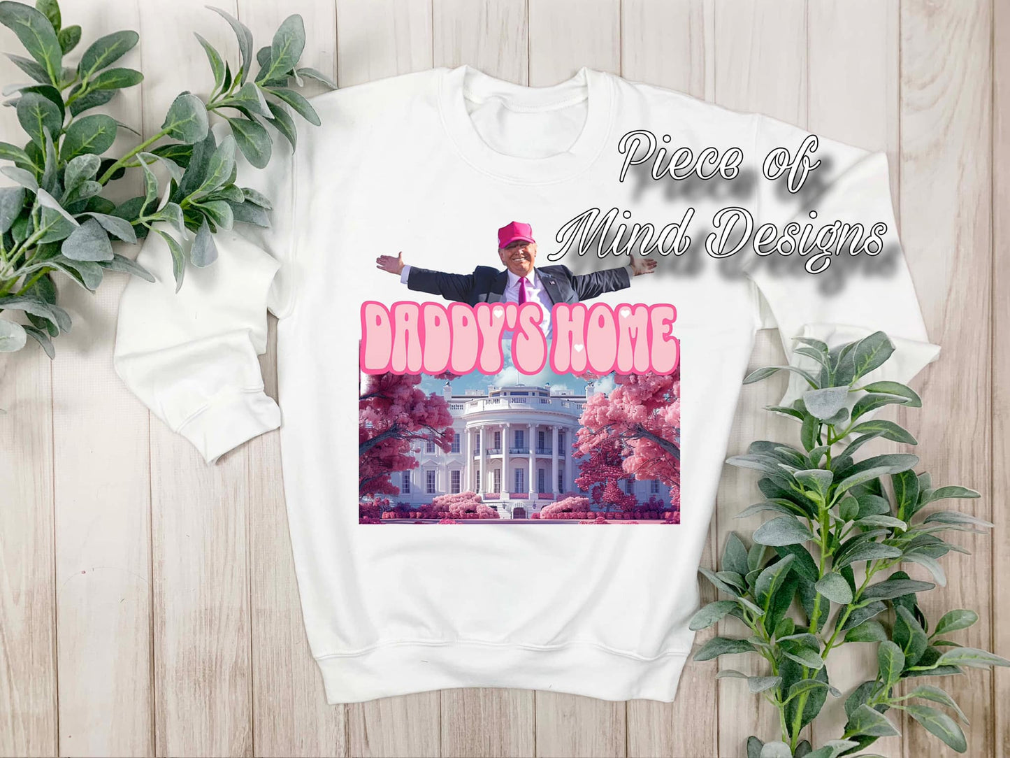 Trump, Daddy's Home Bubble Letters