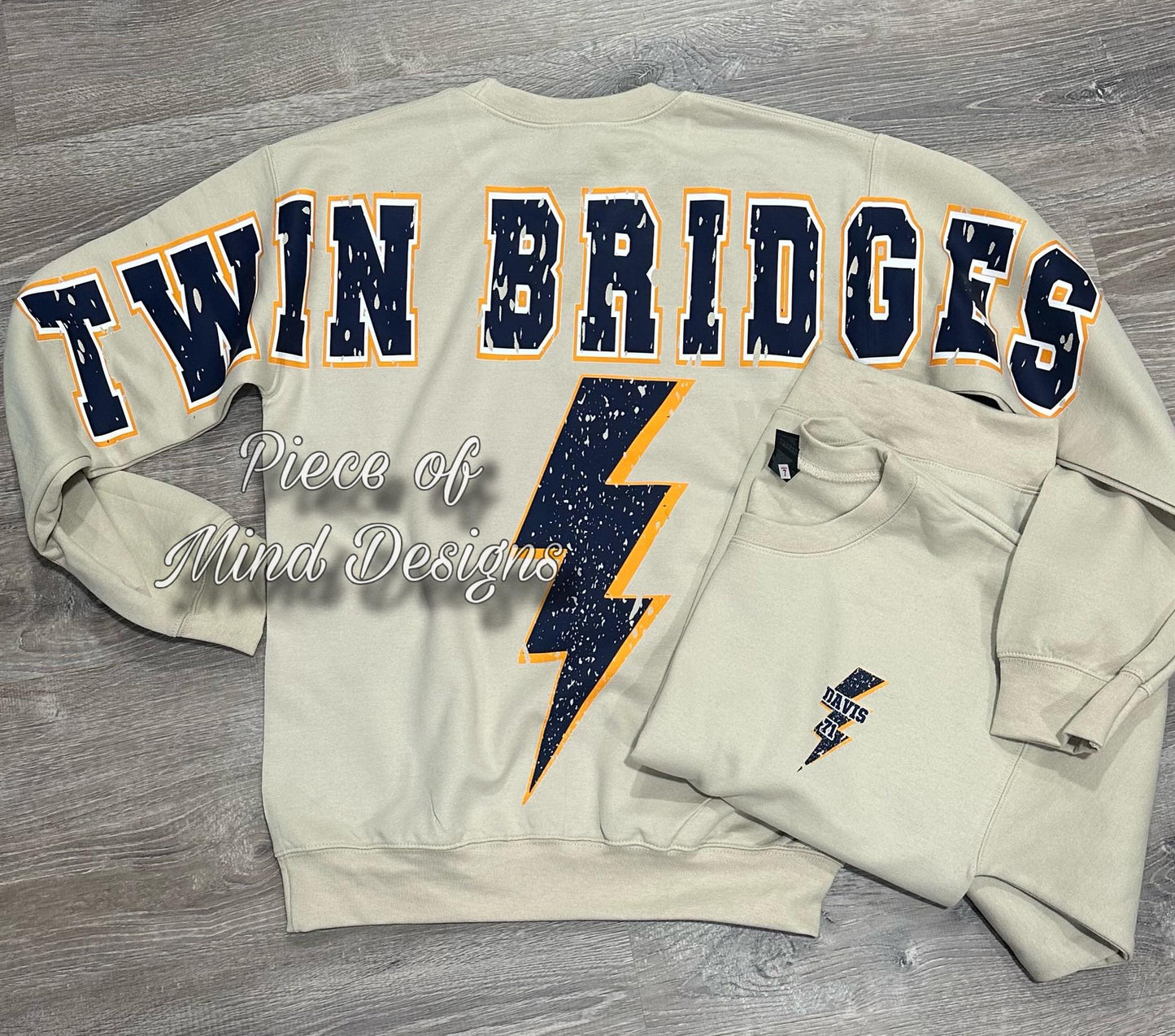 Twin Bridges Lightening Stretched Sweatshirt