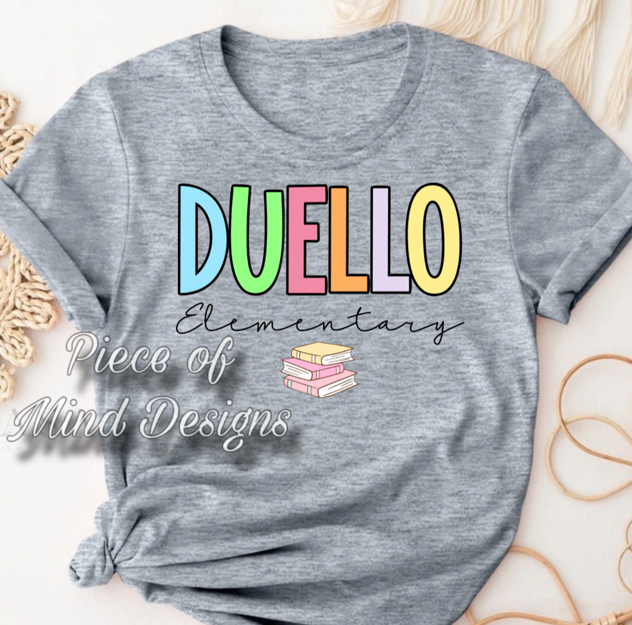 Duello Elementary Pastel Color TShirt