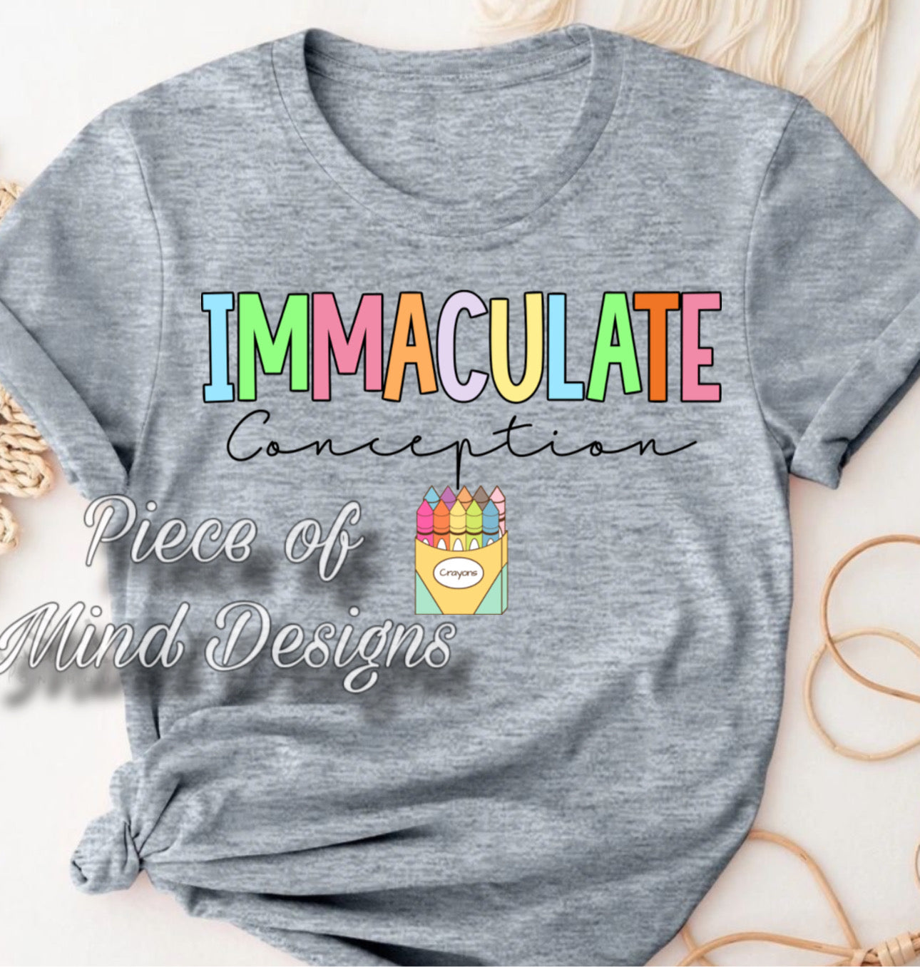 Immaculate Conception Pastel Color TShirt