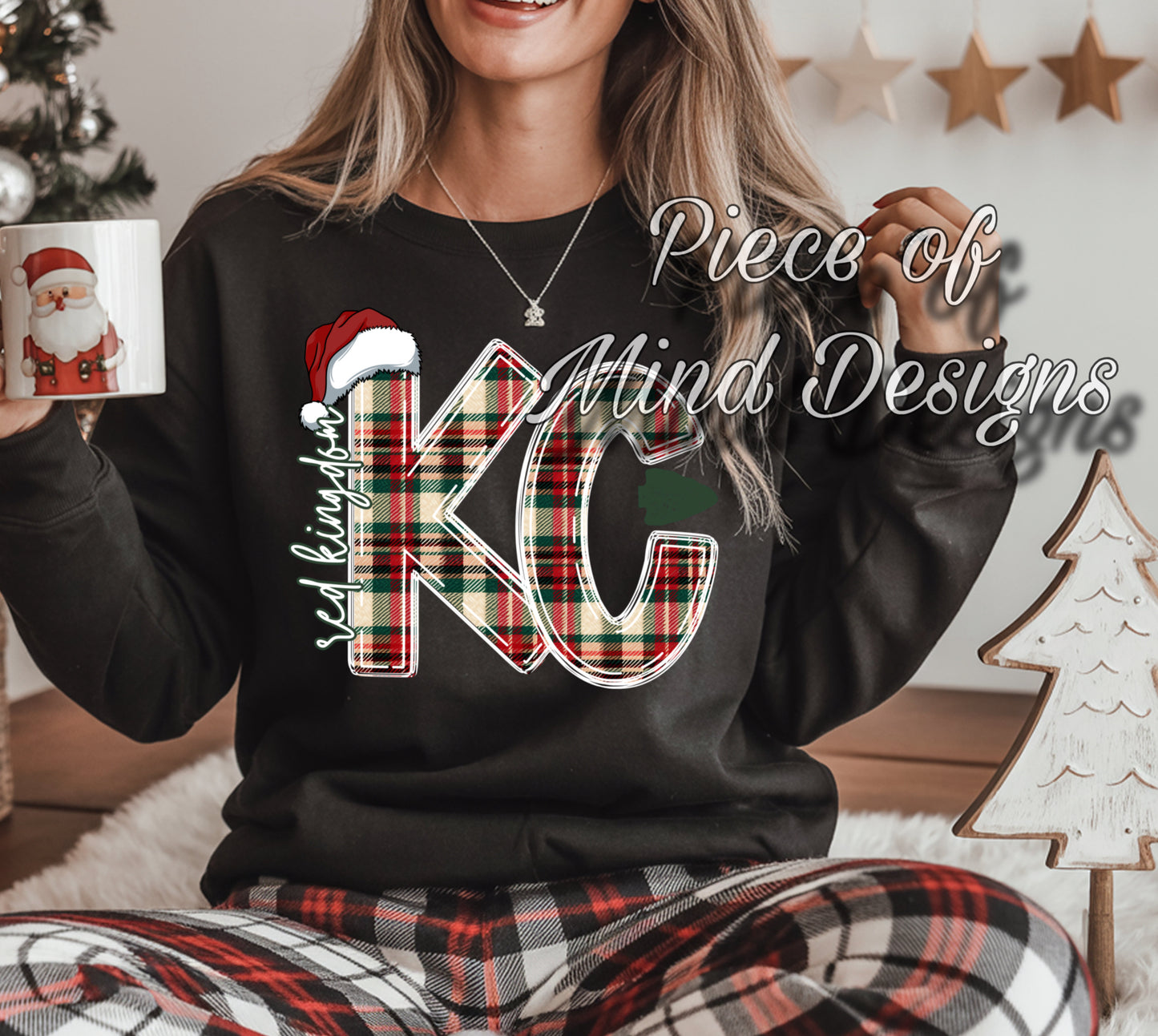 Red Kingdom KC Plaid Sweatshirt