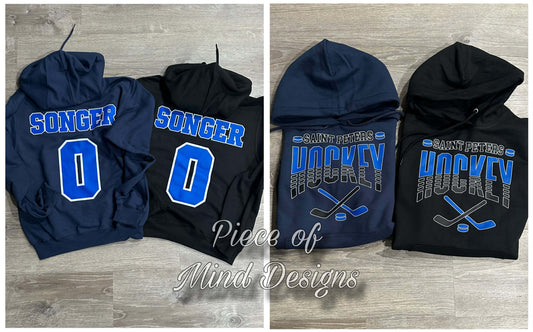 Saint Peters Hockey NAVY Hoodie