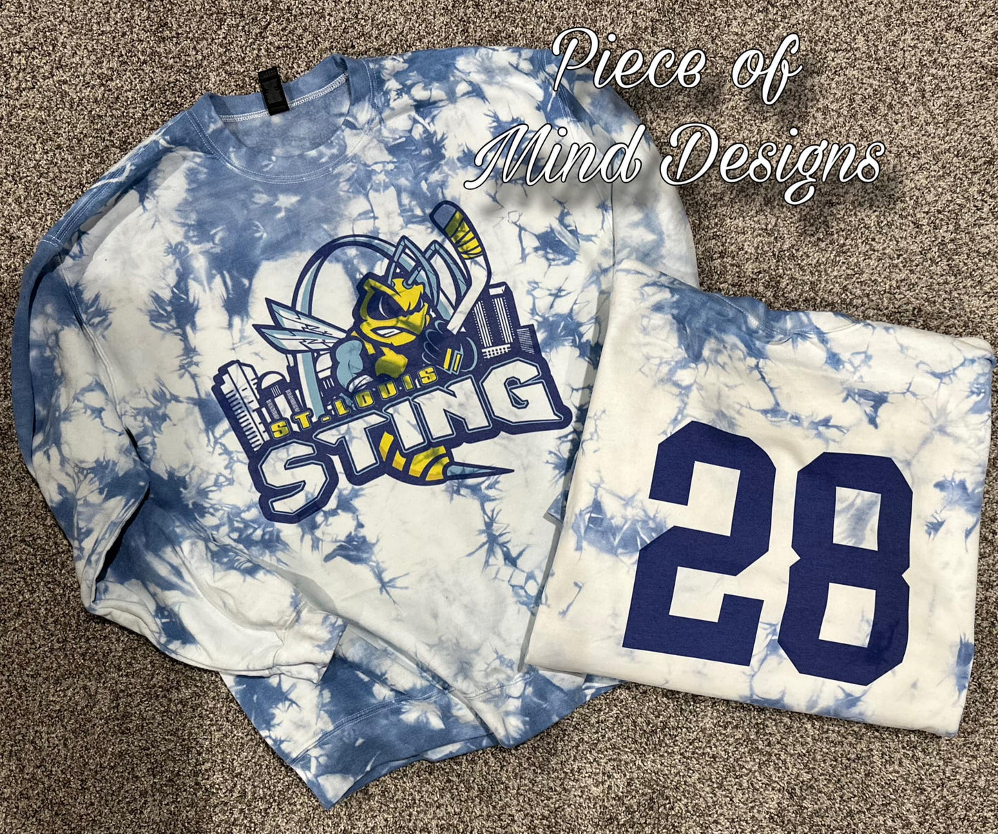 Tie Dye Saint Louis Sting Sweatshirt