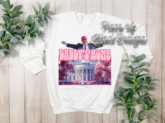 Trump, Daddy's Home Bubble Letters