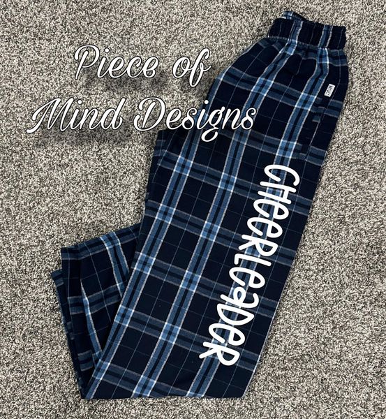 Cheerleader Flannel Pants