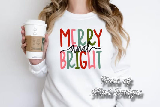 Merry and Bright Sweatshirt