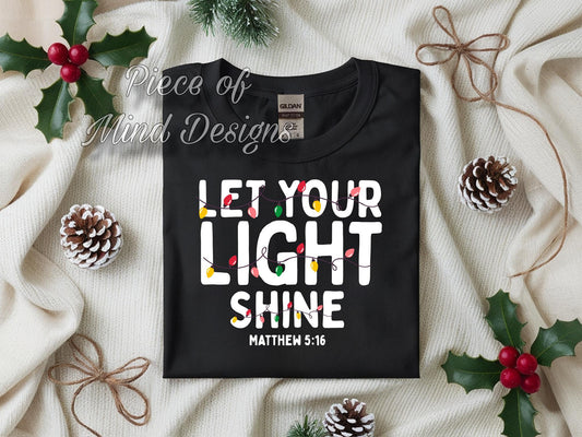 Let Your Light Shine Crewneck Sweatshirt