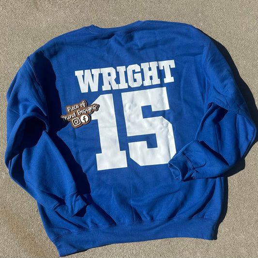Francis Howell Vikings Senior Mom Sweatshirt