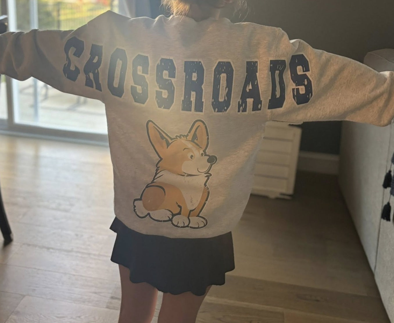 Crossroads Elementary School Stretched Sweatshirt