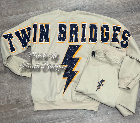 Twin Bridges Lightening Stretched Sweatshirt