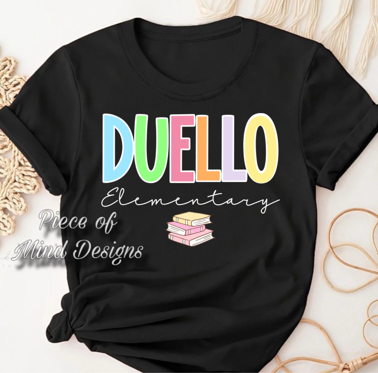 Duello Elementary Pastel Color TShirt