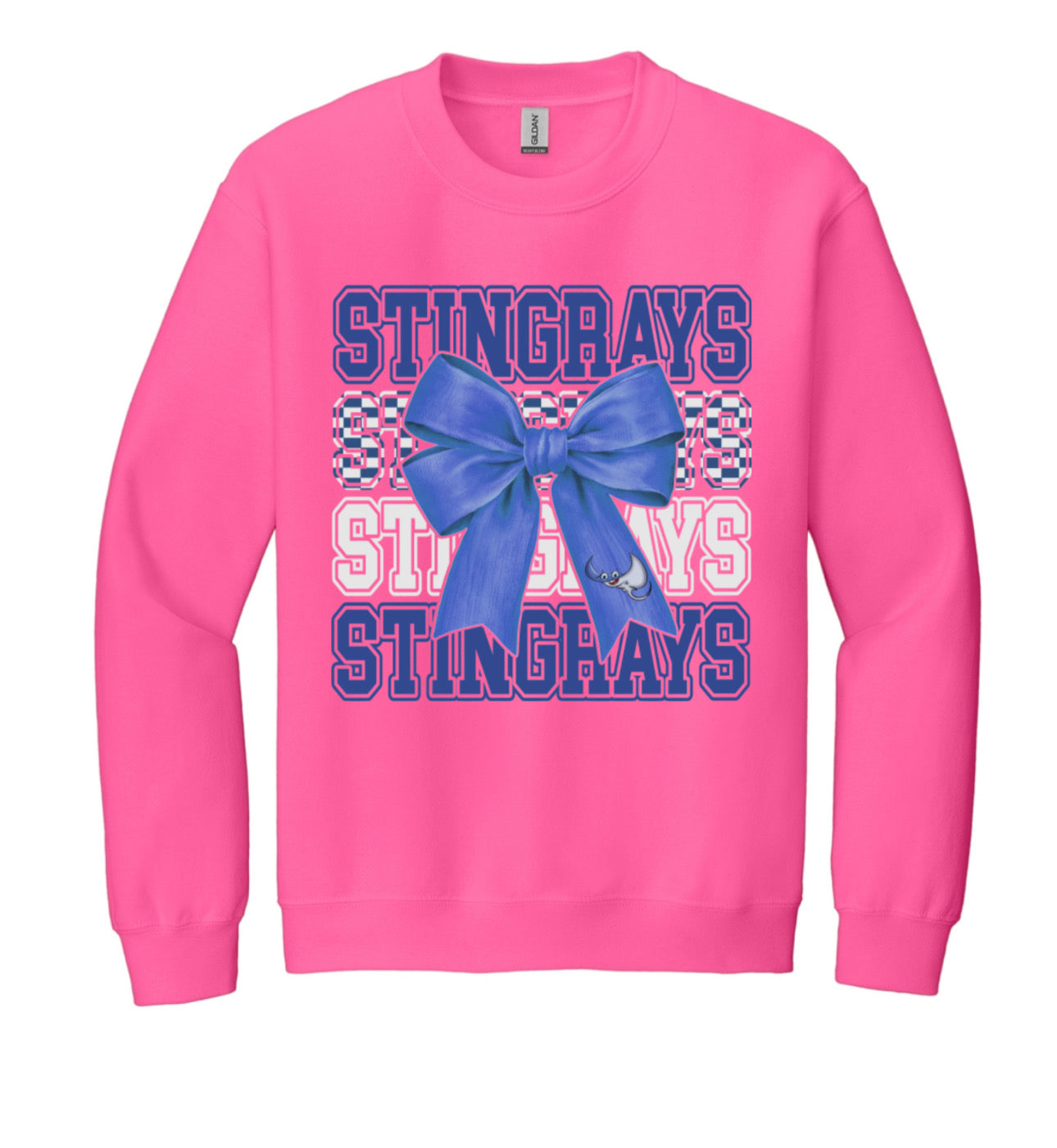 Central Elementary Crewneck-Stacked Bow