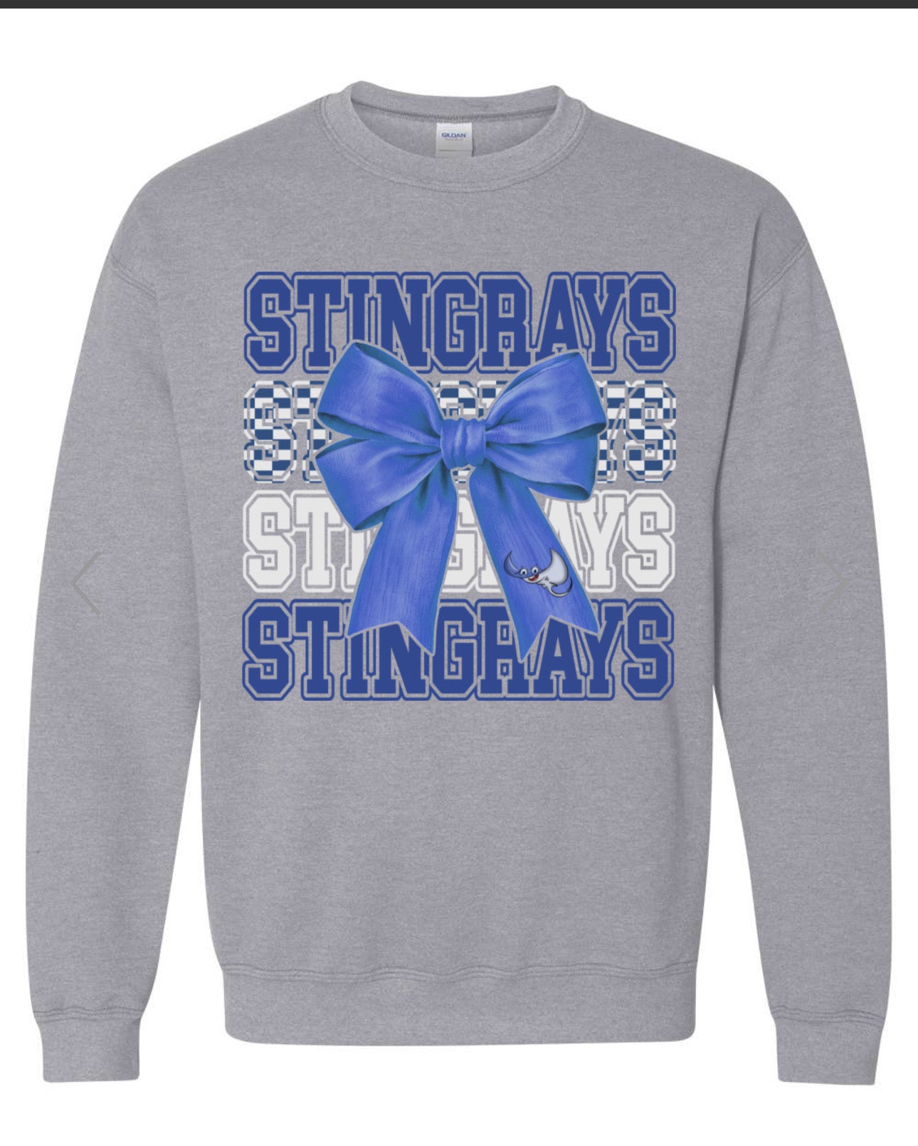Central Elementary Crewneck-Stacked Bow
