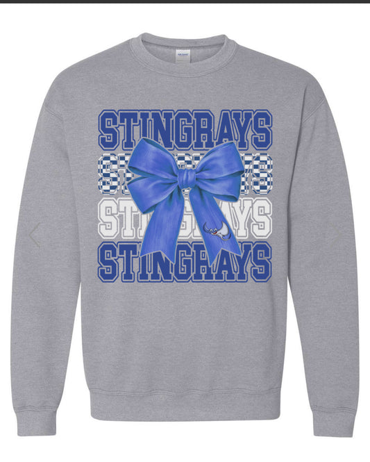 Central Elementary Crewneck-Stacked Bow