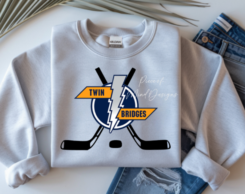 Twin Bridges Lightening Custom Roster Sweatshirt