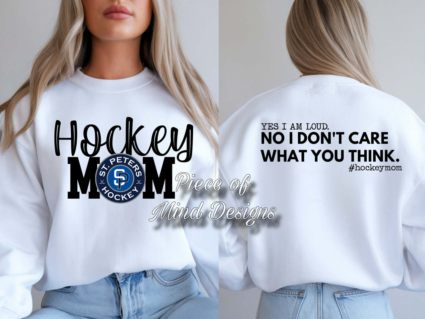 Yes I Am Loud-St Peters Hockey Mom