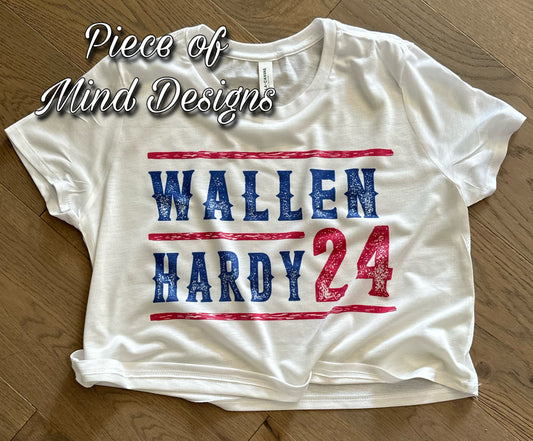 Morgan Wallen/Hardy Cropped Tee