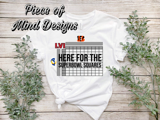 Here For The Squares TShirt